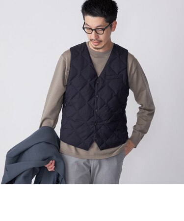 【SHIPS別注】TAION: ウール ダウン ジレ ベスト