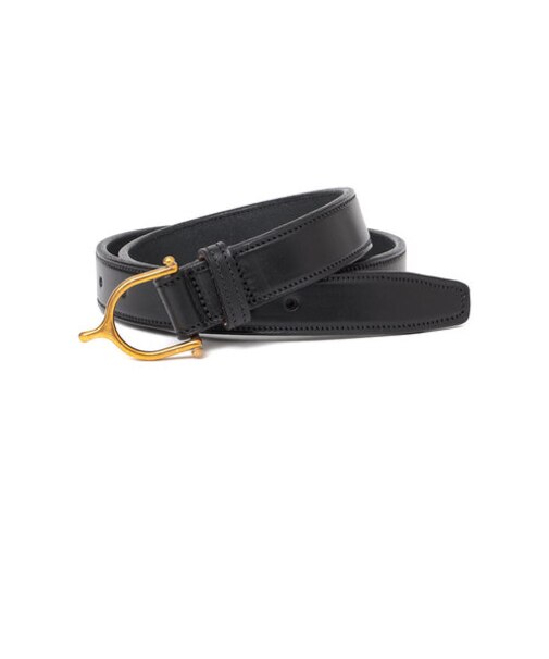 TORY LEATHER:シュプール バックル ベルト