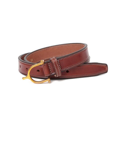 TORY LEATHER:シュプール バックル ベルト