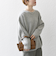 SHIPS any: AQUA カシミヤ ミックス ボートネック ニット プルオーバー