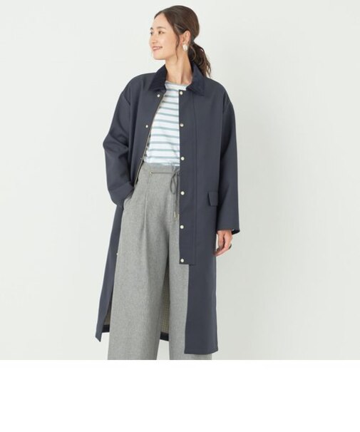 SHIPS Colors:コーデュロイカラー ボンディング コート 3