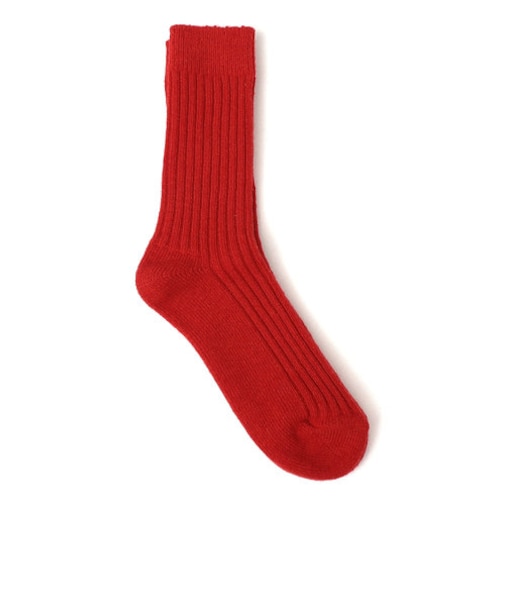 H FOOT WEAR: カラー リブ ソックス