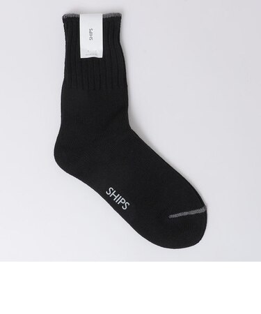 SHIPS: AMERICAN  リブ クォーターソックス