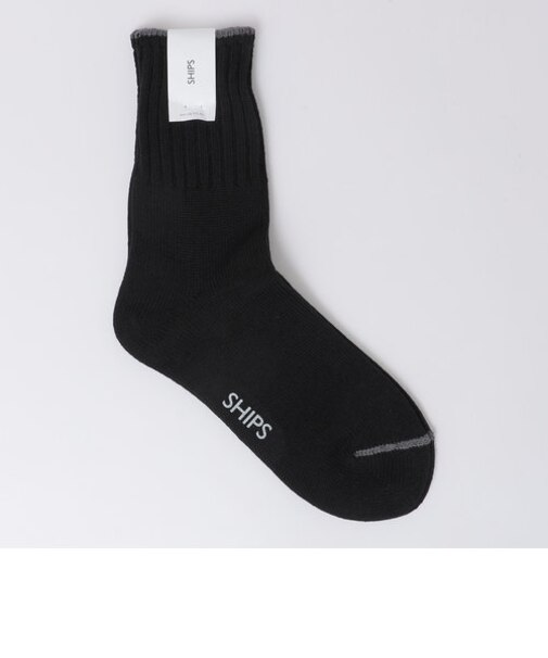 SHIPS: AMERICAN  リブ クォーターソックス