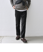 SHIPS any: 裏起毛 ウォーム ストレッチ テーパード チノ パンツ 25AW◆