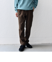 SHIPS any: 裏起毛 ウォーム ストレッチ テーパード チノ パンツ 25AW◆