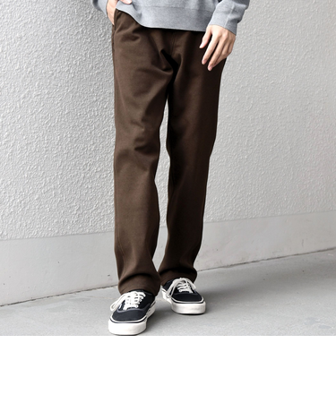 SHIPS any: 裏起毛 ウォーム ストレッチ テーパード チノ パンツ 25AW◇