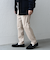 SHIPS any: 裏起毛 ウォーム ストレッチ テーパード チノ パンツ 25AW◆
