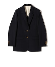 SHIPS Primary Navy Label:ネイビー テーラード ジャケット