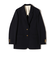 SHIPS Primary Navy Label:ネイビー テーラード ジャケット