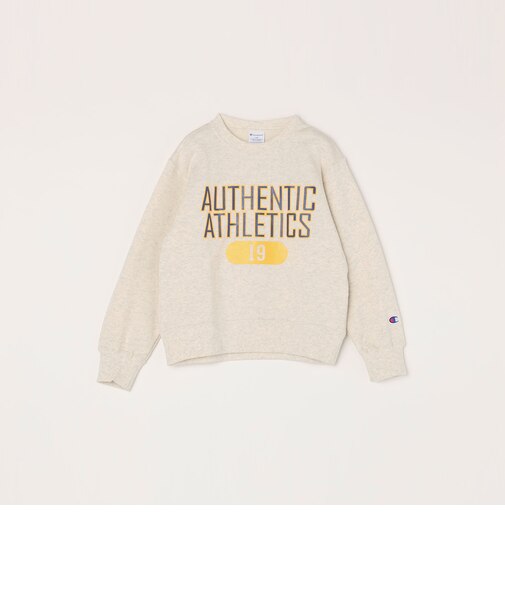 Champion: ウラケ カレッジロゴ プリント スウェット<KIDS>