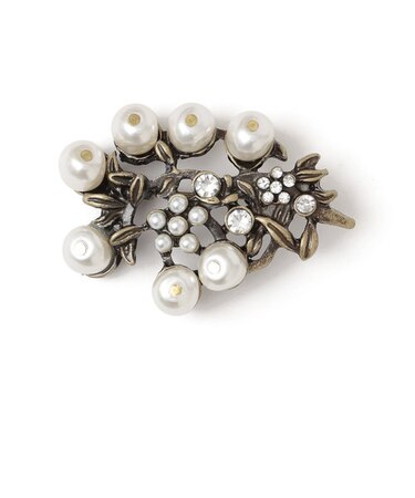 アンティーク パールモチーフ ブローチ