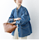 SHIPS any: デニム ワーク ジャケット［SHIPS any DENIM］