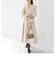 SHIPS any: 〈洗濯機可能〉ダブルクロス チェルシー ワンピース［NAVY BLUE］