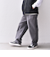SHIPS any: ベターコットン 1タック ストレッチ イージー バギー デニム パンツ◇