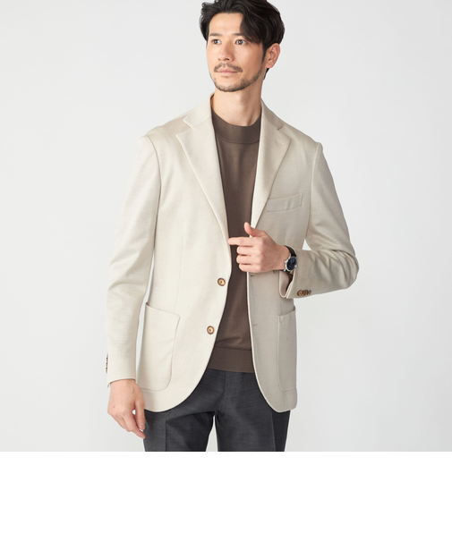 SHIPS: 〈手洗い可能〉ラミー ジャージー ジャケット