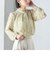 〈手洗い可能〉プリント スカーフタイ ブラウス 24SS ◇
