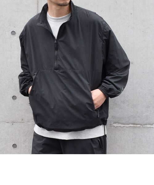 SHIPS any: 〈撥水・透湿・軽量〉PERTEX(R) ハーフジップ プルオーバー