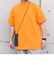 【SHIPS any別注】LOS ANGELES APPAREL: 8.5oz ガーメントダイ Tシャツ◇