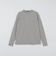 SHIPS: I Cotoni di Albini クルーネック ロングスリーブ Tシャツ