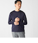 SHIPS: I Cotoni di Albini クルーネック ロングスリーブ Tシャツ