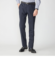 SHIPS: 〈手洗い可能〉ラスティック ウォッシャブル ストレッチ パンツ(無地)