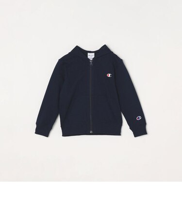 CHAMPION: ワンポイント ライト ジャージー ジップアップ パーカー<KIDS>