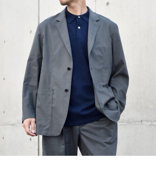 SHIPS any: 〈接触冷感・ストレッチ・遮熱等〉ハイブリッドリネン リラックス ジャケット (セットアップ対応)◇