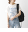 La Hutte:〈洗濯機可能〉デザイン ロゴ  プリント TEE