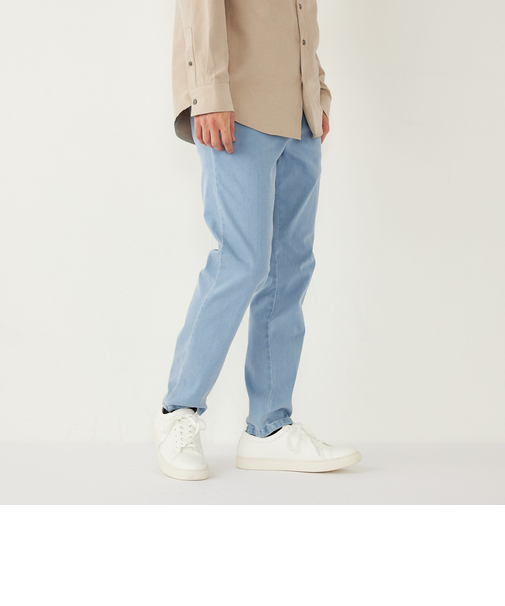SHIPS Colors:ストレッチ デニム イージー パンツ◇