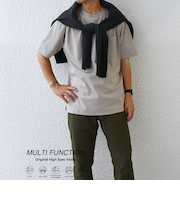 SHIPS any:〈接触冷感/遮熱/UVカット機能等〉サマーファンクション ポケット Tシャツ 25SS◇