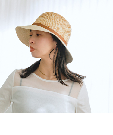 quaranciel: グログランベルト ペーパー ストロー ハット