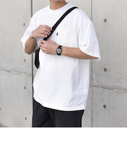 【WEB限定】SHIPS any:〈撥水加工〉Teflon EcoElite(TM) ナイロンポケット Tシャツ◇