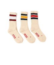 Healthknit: 3ピース ライン ソックス