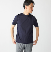 SHIPS: ALBINI クルーネック 無地 Tシャツ