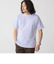 SHIPS: フェイクレイヤード ピケ クルーネック Tシャツ