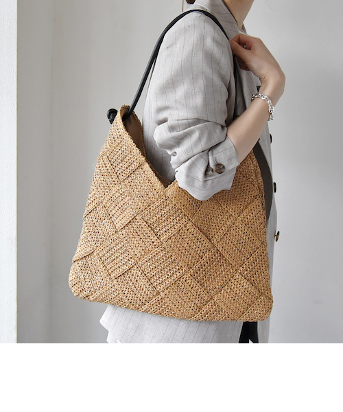 TARANGO: ハーフ ラウンド カゴ バッグ｜シップスの通販｜&mall