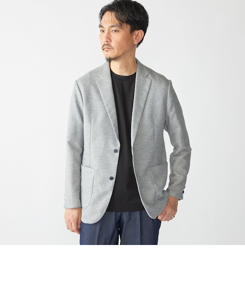 SHIPS:〈手洗い可能〉ウール ブレンド カラミ ジャケット