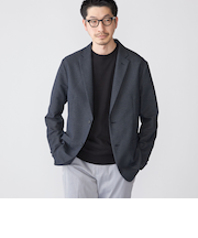 SHIPS:〈手洗い可能〉ウール ブレンド カラミ ジャケット