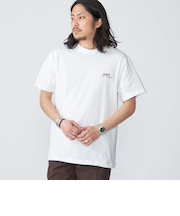 【WEB限定】SHIPS: STYLISH STANDARD ロゴ 刺繍 Tシャツ