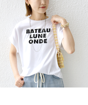 ローズペトール 半袖 プリント TEE