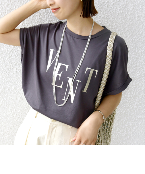 ローズペトール 半袖 プリント TEE