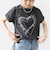 【WEB限定】〈手洗い可能〉バリエーション ロゴ 刺繍 プリントTEE