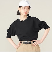 SHIPS NINE CASE:〈洗濯機可能〉ワッフル TEE ◇