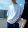 【WEB限定】SHIPS:〈汗染み防止加工〉ワンポイントロゴ ビッグシルエットヘビーウェイトTシャツ