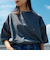 【WEB限定】SHIPS:〈汗染み防止加工〉ワンポイントロゴ ビッグシルエットヘビーウェイトTシャツ