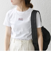 【SHIPS any別注】PETIT BATEAU:〈洗濯機可能〉PARIS プリント コンパクト TEE