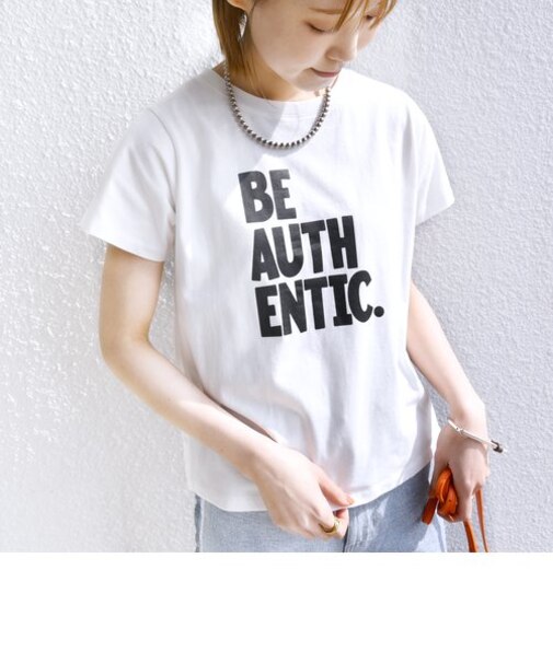 【SHIPS別注】81BRANCA:バリエーション ロゴ TEE ◇