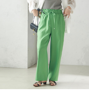 〈手洗い可能〉ツイル ドロスト パンツ