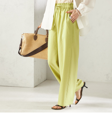 《一部追加予約》〈手洗い可能〉ツイル ドロスト パンツ